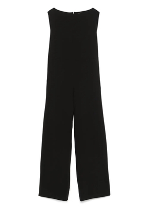 Herno pussy-bow jumpsuit - Black