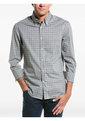 Brunello Cucinelli check-pattern button-up shirt - Grey