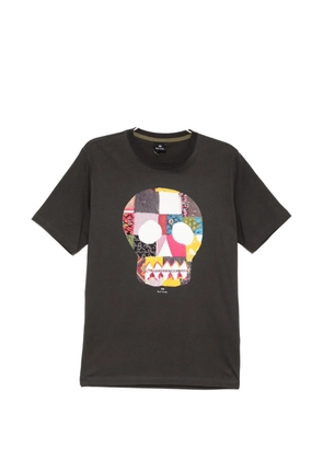PS Paul Smith Fabric Skull T-shirt - Grey