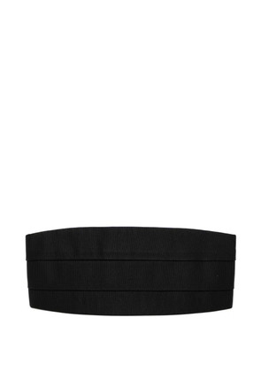 TOM FORD pleated cummerbund - Black