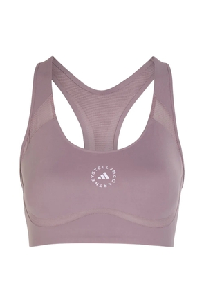adidas by Stella McCartney Truepurpose logo-print sports bra - Purple