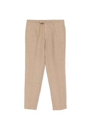 Dell'oglio pleated trousers - Brown
