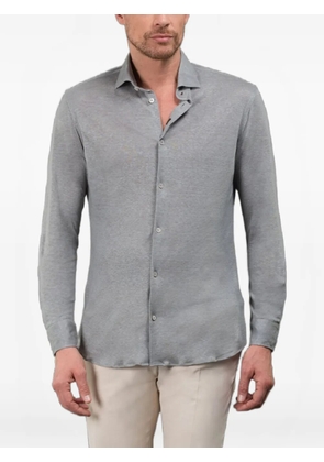 Moorer Sorrento linen shirt - Green