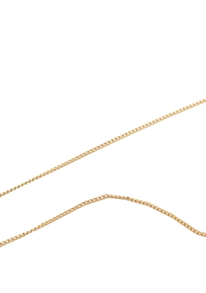 CHANEL Pre-Owned 2001 Gold Plated Enamel Coco Star Pendant Necklace costume necklace