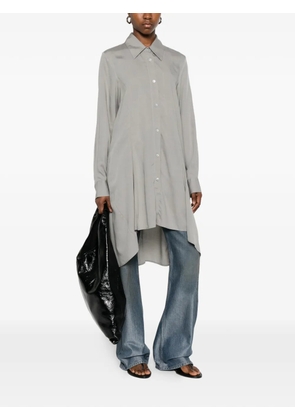 OUR LEGACY Flux asymmetric shirt - Grey