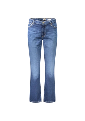 GUESS USA mid-wash bootcut jeans - Blue