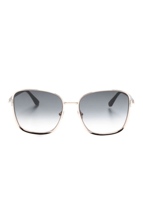 TOM FORD Eyewear square-frame oversized sunglasses - Black
