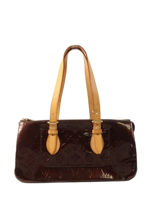 Louis Vuitton Pre-Owned Rosewood Avenue Monogram-Vernis shoulder bag - Red