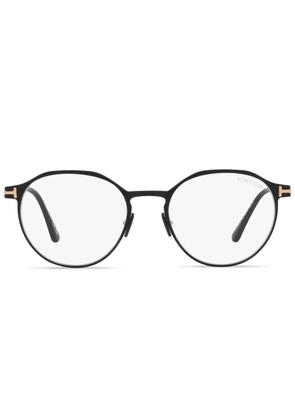 TOM FORD Eyewear round-frame raised-bridge glasses - Black