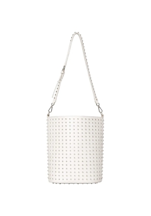 John Richmond stud-embellished bucket bag - White