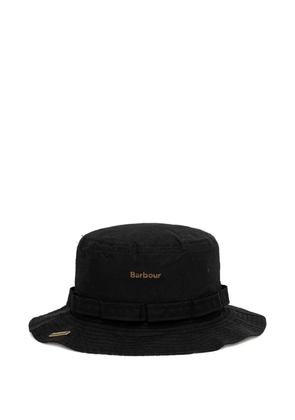 Barbour logo-detail bucket hat - Black