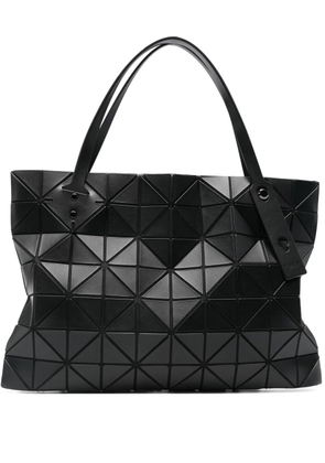 Issey Miyake Rock Matte geometric-design shoulder bag - Black