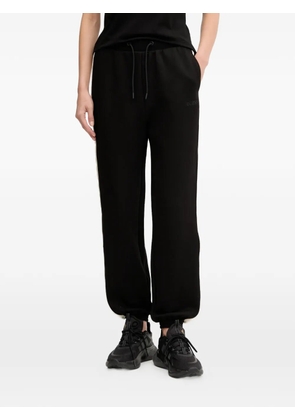 GUESS USA regular-fit side-stripe track pants - Black