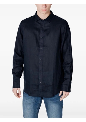 Armani Exchange buttoned shirt - Blue
