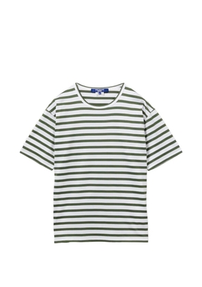 Junya Watanabe MAN striped T-shirt - Green