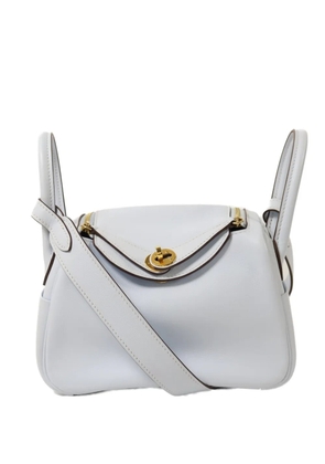 Hermès Pre-Owned mini Lindy two-way shoulder bag - Blue