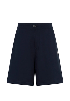 Philipp Plein logo-patch track shorts - Blue