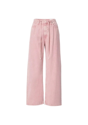 rag & bone Phoebe drawstring-fastening jeans - Pink