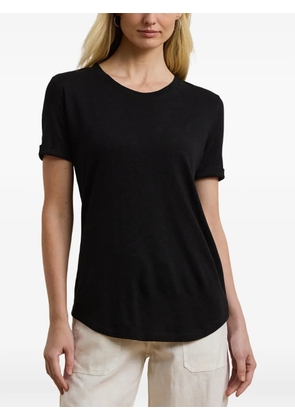 Lauren Ralph Lauren embroidered-logo T-shirt - Black