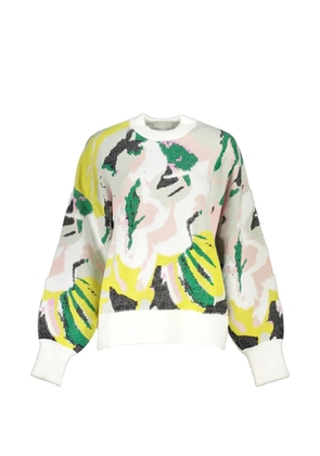Desigual patterned sweater - White
