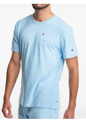 Champion paint-splatter Heritage T-shirt - Blue