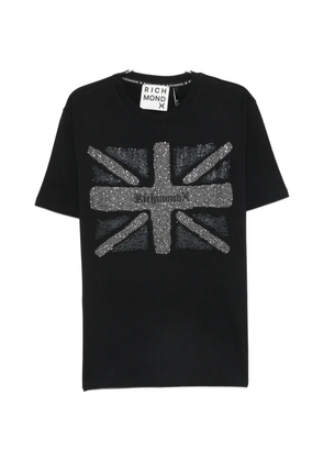 John Richmond stud-embellishment T-shirt - Black