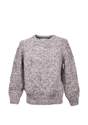 Brunello Cucinelli chunky-knit raglan-sleeve sweater - Neutrals