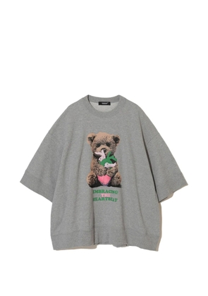 Undercover graphic-print oversized T-shirt - Grey