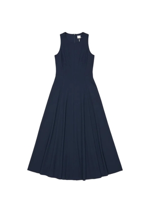 Eleventy sleeveless flared midi dress - Blue