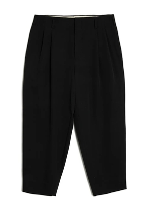 Comme des Garçons Homme Plus pleated-detail wool trousers - Black