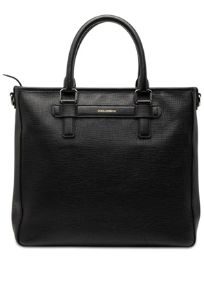 Dolce & Gabbana Pre-Owned 2000-2020 Leather Dauphine satchel - Black