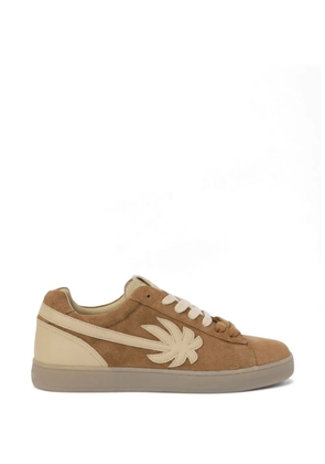 Palm Angels lace-up suede sneakers - Brown