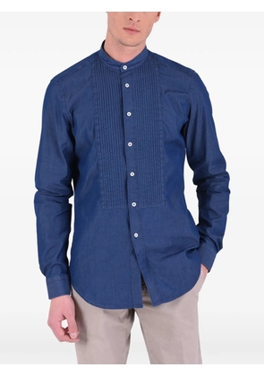 Dell'oglio stitched bib shirt - Blue