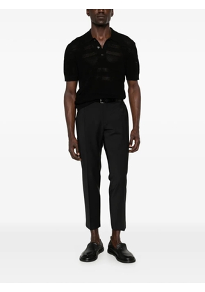 BE ABLE pleated-detail trousers - Black