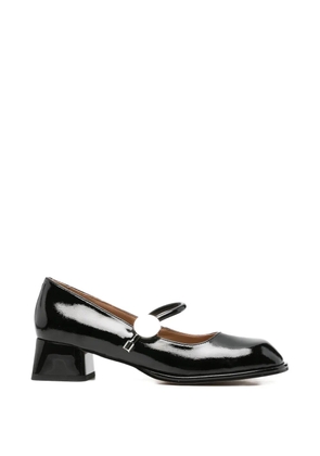 LINDA BAUMANN patent-finish pumps - Black