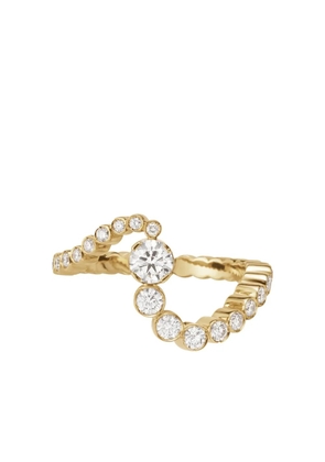Sophie Bille Brahe 18kt recycled yellow gold Ensemble Ocean Diamant diamond ring