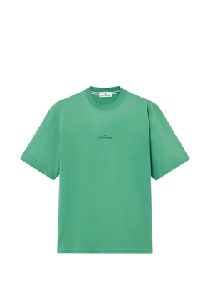 Stone Island logo-print cotton T-shirt - Green