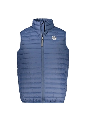 North Sails quilted zip-up gilet - Blue