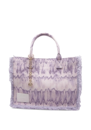 SANDRO 2022 Kasbah tie-dye tote bag - Purple