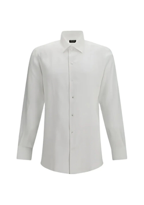 Zegna long-sleeve shirt - White