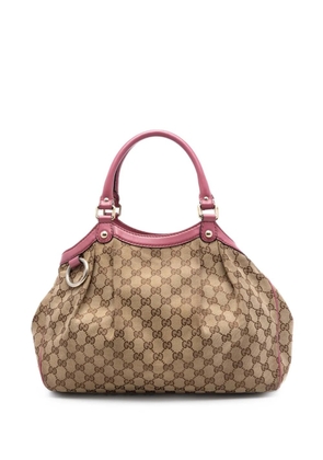 Gucci Pre-Owned 2016-2026 Medium GG Canvas Sukey tote bag - Neutrals