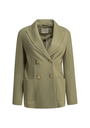 Circolo 1901 double-breasted peak-lapel blazer - Green