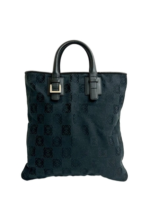 Loewe Pre-Owned 2010-2026 Anagram Canvas tote bag - Black