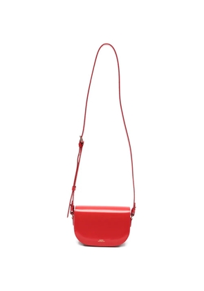 A.P.C. small leather mini bag - Red