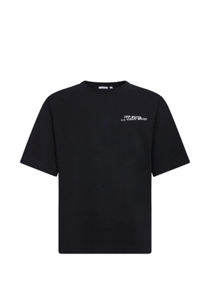 Off-White lettering arrow artwork T-shirt - Black