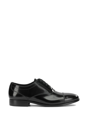 Fabi cap-toe lace-up oxford shoes - Black