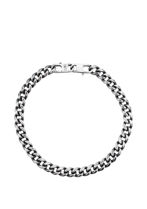MM6 Maison Margiela curb-link Numeric Signature necklace - Silver