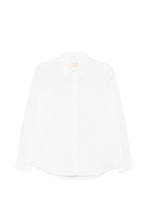MC2 Saint Barth Meredith strass-embellishment shirt - White