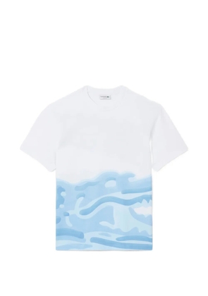 Lacoste graphic-print T-shirt - White