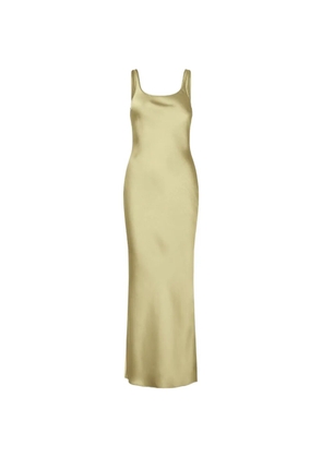 SAMSOE SAMSOE Sunna square-neck midi dress - Green